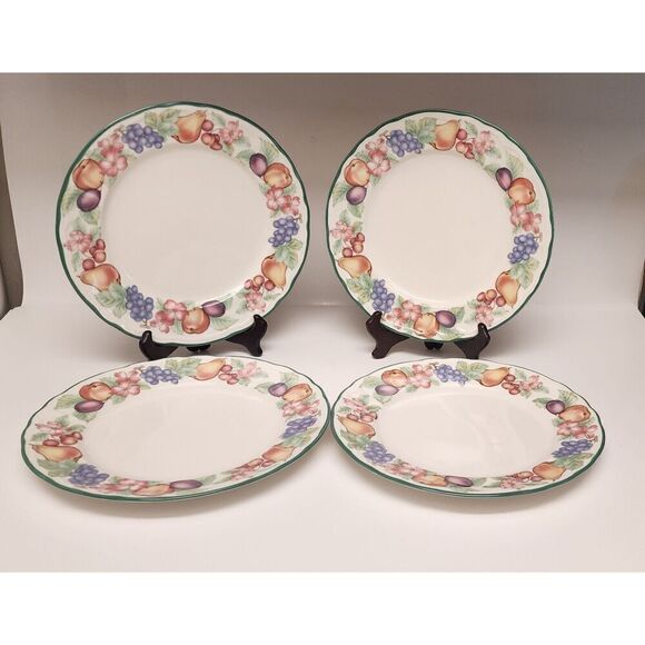 Epoch Market Day (by Noritake) Salad Plates Fruit Border 20 - Picture 15 of 16